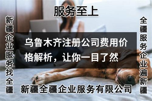 烏魯木齊注冊(cè)公司費(fèi)用價(jià)格解析，讓你一目了然