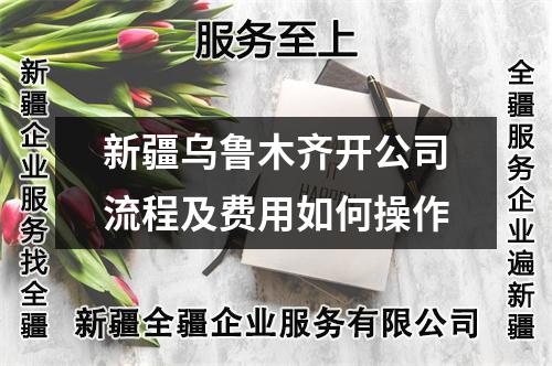 新疆烏魯木齊開(kāi)公司流程及費(fèi)用如何操作