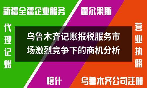 烏魯木齊記賬報(bào)稅服務(wù)市場激烈競爭下的商機(jī)分析