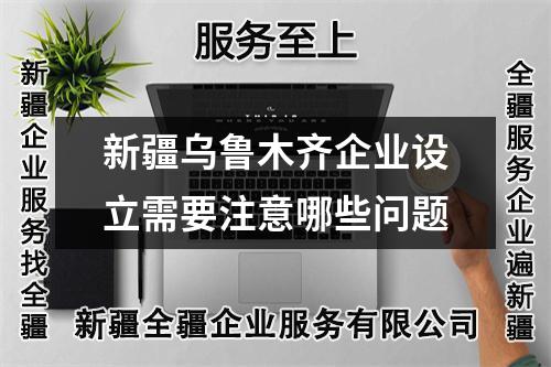 新疆烏魯木齊企業(yè)設(shè)立需要注意哪些問題