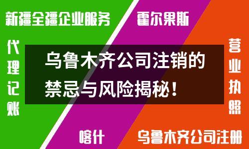 烏魯木齊公司注銷的禁忌與風(fēng)險(xiǎn)揭秘！
