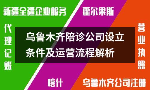烏魯木齊陪診公司設(shè)立條件及運(yùn)營(yíng)流程解析